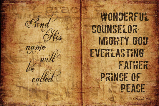 Christmas Background Isaiah 9:6