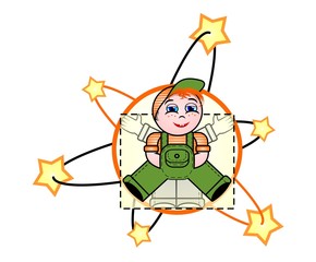 master _ Homo vitruviano