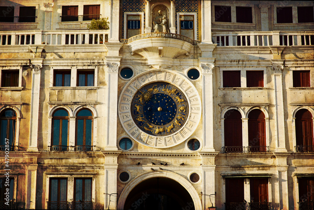 Wall mural torre dell'orologio - venezia