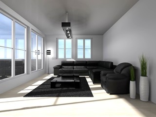 modern livingroom interior