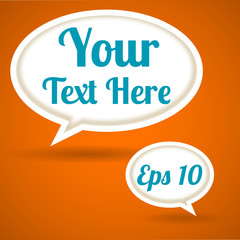 Word Bubble Background