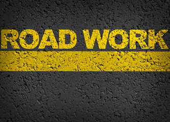 Fototapeta premium Dark Asphalt Background