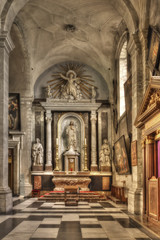 Fototapeta na wymiar Wnętrze kościoła Świętego Piotra