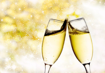 Champagne glasses