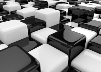 Obraz premium Abstrakte Würfeltextur