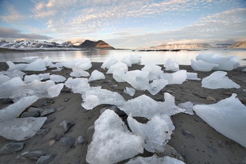 Arctic glacier - Spitsbergen, Svalbard