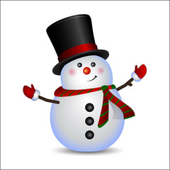 Snowman,  vector