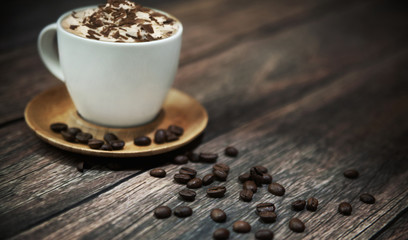 Short break in coffee shop
