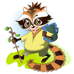 Raccoon - the traveler