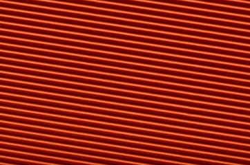 Texture of red corrugated paper for background used