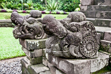 Stone craft in Candi Kidal Temple  near by Malang, east Java © Aleksandar Todorovic