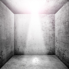 Ein Zimmer aus Beton