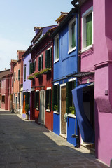 Italie - Burano - Ruelle