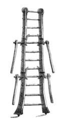 Military Ladder - Echelle - Leiter - 17th century