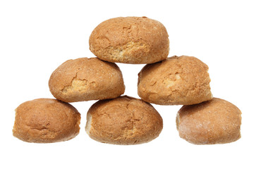Fototapeta na wymiar Stack of Bread Rolls