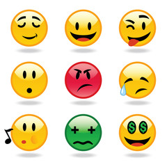 Emoticons expressions part 2