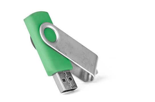 Green Usb Memory Stick