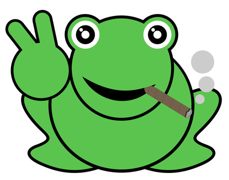 Smoke frog