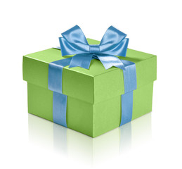 Green gift box