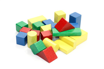 Obraz premium cubes de construction
