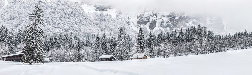 Winter Scenery in Rural France