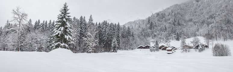 Winter Scenery in Rural France