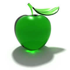 Glass apple