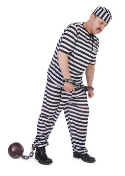handcuffed prisoner
