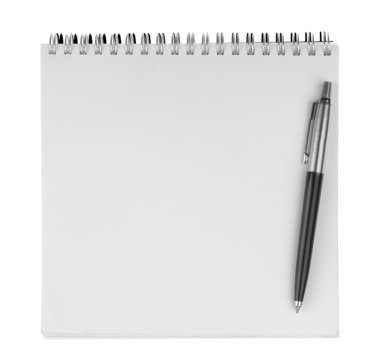  notebook textbook white blank paper 