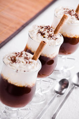 Three Coffees With Cream