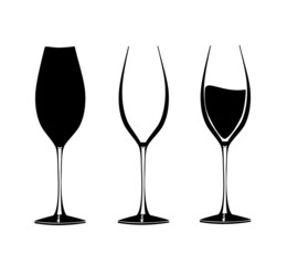 Wine glasses