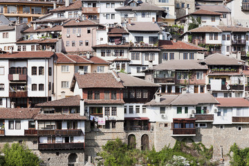 Old town Veliko Tarnovo in Bulgaria