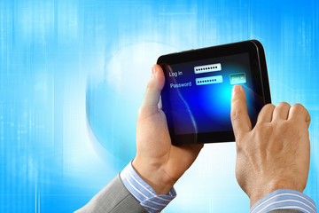 login with email and password