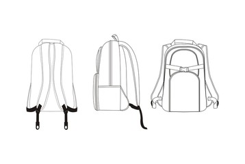 back pack art