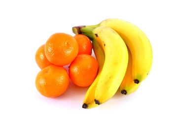 Banany i mandarynki