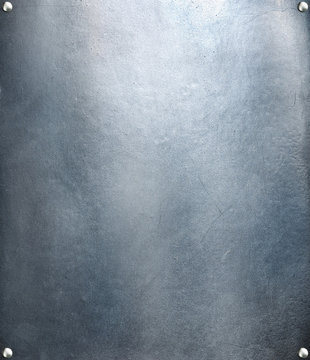 Metal plate steel background. Hi res texture