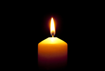 leuchtende Kerze