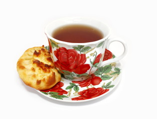 Карельская калитка и чашка чая