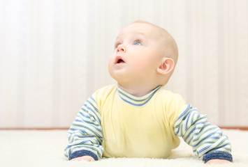 Fototapeta premium sweet little baby face