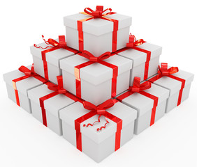 Obraz premium gift boxes