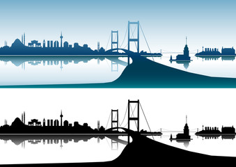 Sembol karakterleriyle  İstanbul