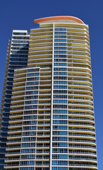 Fototapeta na wymiar Nowoczesna architektura w Miami Beach