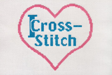 I love cross stitch