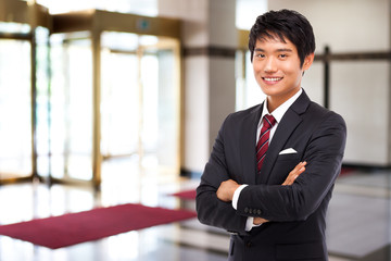 Young Asian business man