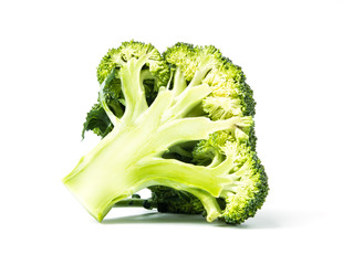 Broccoli vegetable isolated on white background