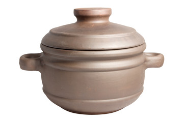 Керамические изделия. Изолировано на белом фоне