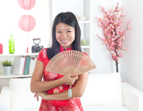 Chinese New Year Girl