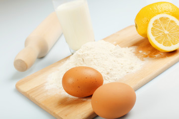 Different products to make bread