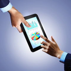 Modern computer technology in business