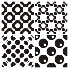 Seamless Black Wallpaper